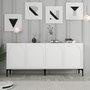 Hanah Home Lyon 79 Blanco y Negro